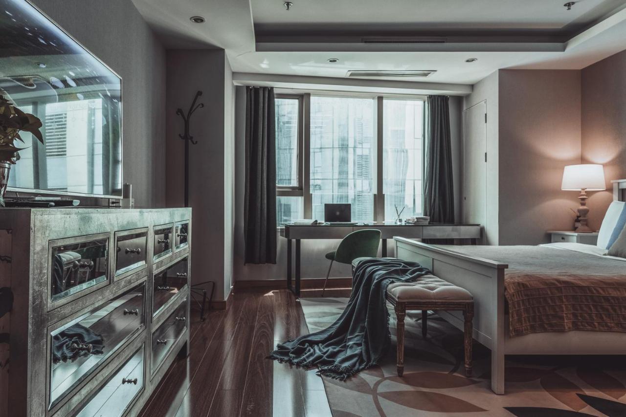 Tianjin G'Apartment - Five Great Avenues Ngoại thất bức ảnh