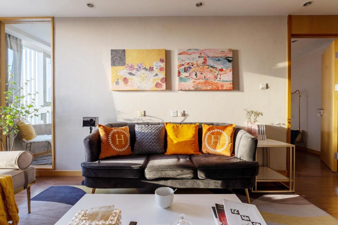 Tianjin G'Apartment - Five Great Avenues Ngoại thất bức ảnh