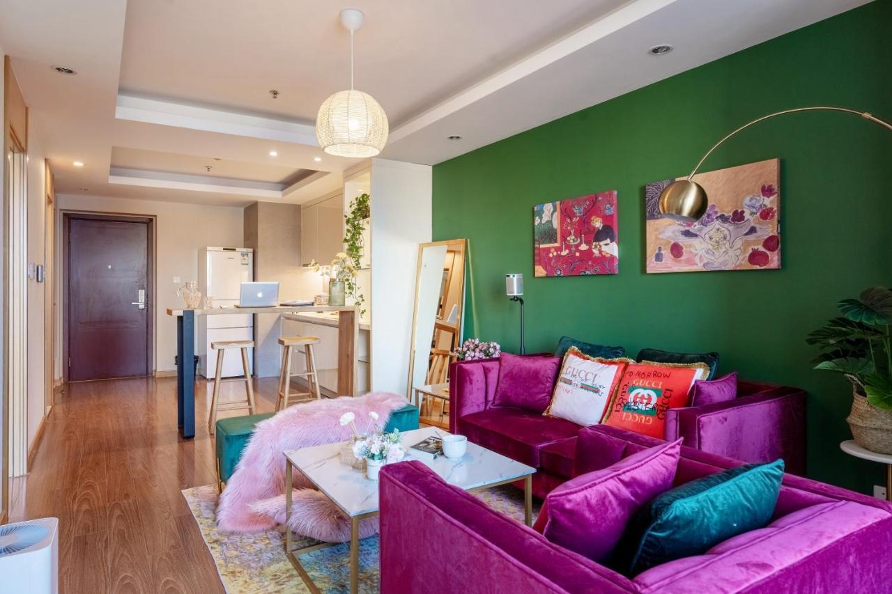 Tianjin G'Apartment - Five Great Avenues Ngoại thất bức ảnh