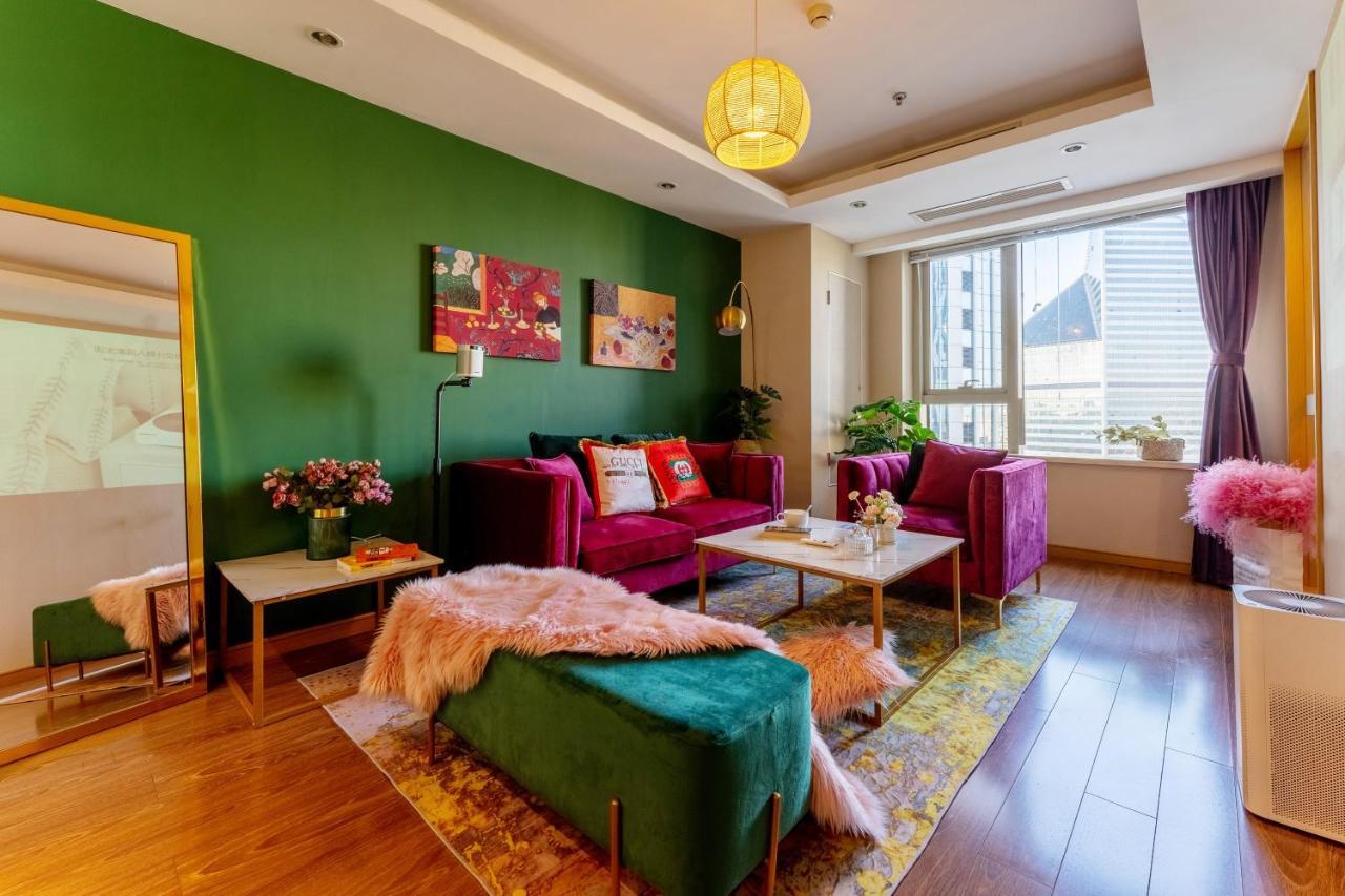Tianjin G'Apartment - Five Great Avenues Ngoại thất bức ảnh
